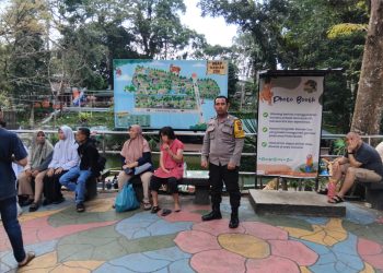 Polsek Siantar Barat  menggelar patroli di tempat objek wisata guna mengantisipasi gangguan kamtibmas (Guantibmas), pada Sabtu (11/10/2025) pagi.