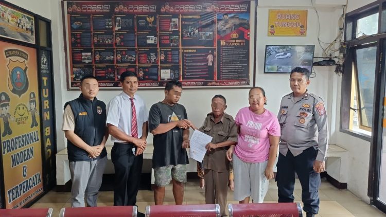 Polsek Siantar Utara selesaikan dugaan penipuan beras.