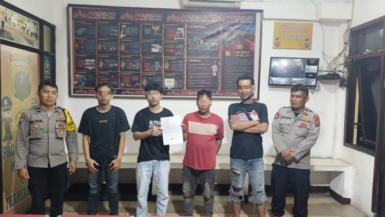Polsek Siantar Utara menyelesaikan dugaan perkelahian di Jalan Patuan Nagari dengan problem solving.