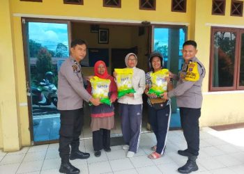 Polsek Siantar Martoba - menggelar kegiatan Gerakan Pangan Murah (GPM) kepada masyarakat, pada Jumat (14/11/2025) pagi.