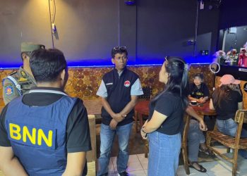 Polres Pematangsianțar rutin melaksanakan razia Tempat Hiburan Malam (THM), pada Rabu (5/11/2025) malam.