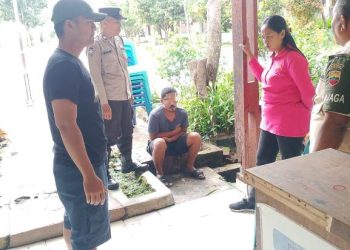 Foto pelaku yang diamankan Polisi.