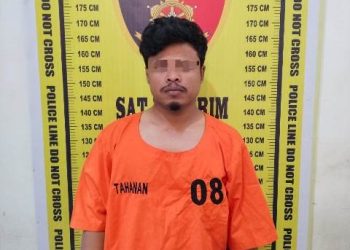 Foto Pelaku Penggelapan Sepedamotor asal Simalungun.