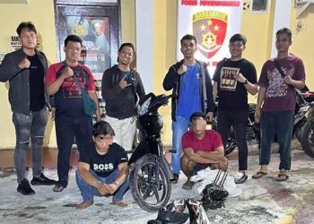 Satuan Reskrim Polres Pematangsiantar menangkap dua orang pelaku curat, pada Senin (1/12/2025) sore.