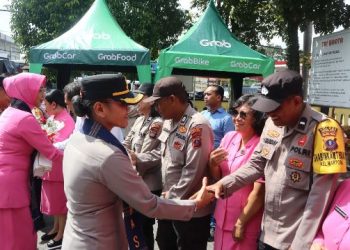 Kapolres Pematangsiantar, AKBP Sah Udur T.M. Sitinjak SH, SIK, MH, melaksanakan kunjungan kerja ke Mako Polsek Siantar Utara, pada Jumat (12/12/2025) siang.