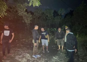 Satuan Reserse Narkoba Polres Pematangsiantar tingkatkan patroli di Gang Pulo Kumba.
