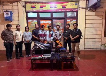 Polsek Siantar Utara Ringkus Dua Pelaku Pencurian di SD Negeri No. 122365.