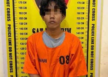Tim Opsnal Unit Jatanras gerak cepat menangkap pelaku pencurian kendaraan bermotor (Curanmor), inisial HS (28), warga Jalan Bah Tongguran, pada Selasa (13/1/2026) malam.