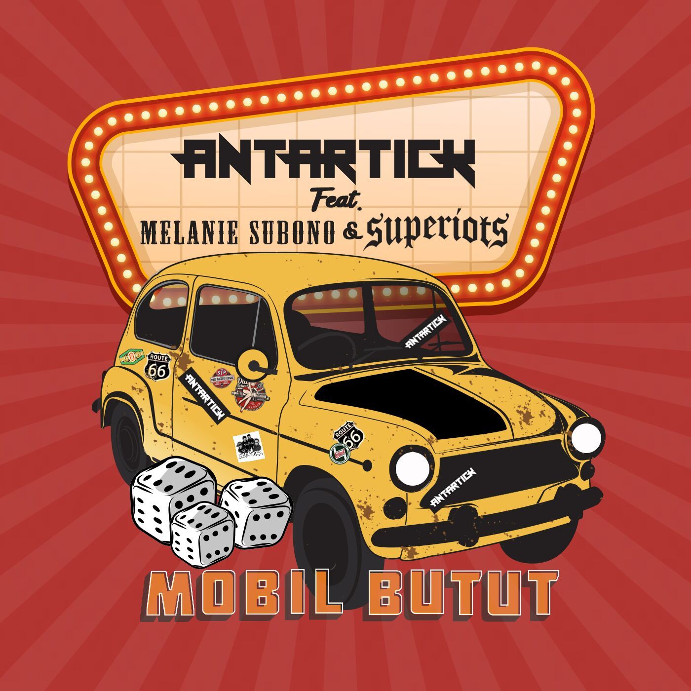 Bersama Melanie Subono & Superiots, Antartick Rilis “Mobil Butut”
