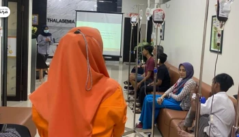Penyuluhan "Overthinking" di Thalassemia Center Haji Husein Iskandar RS Medina