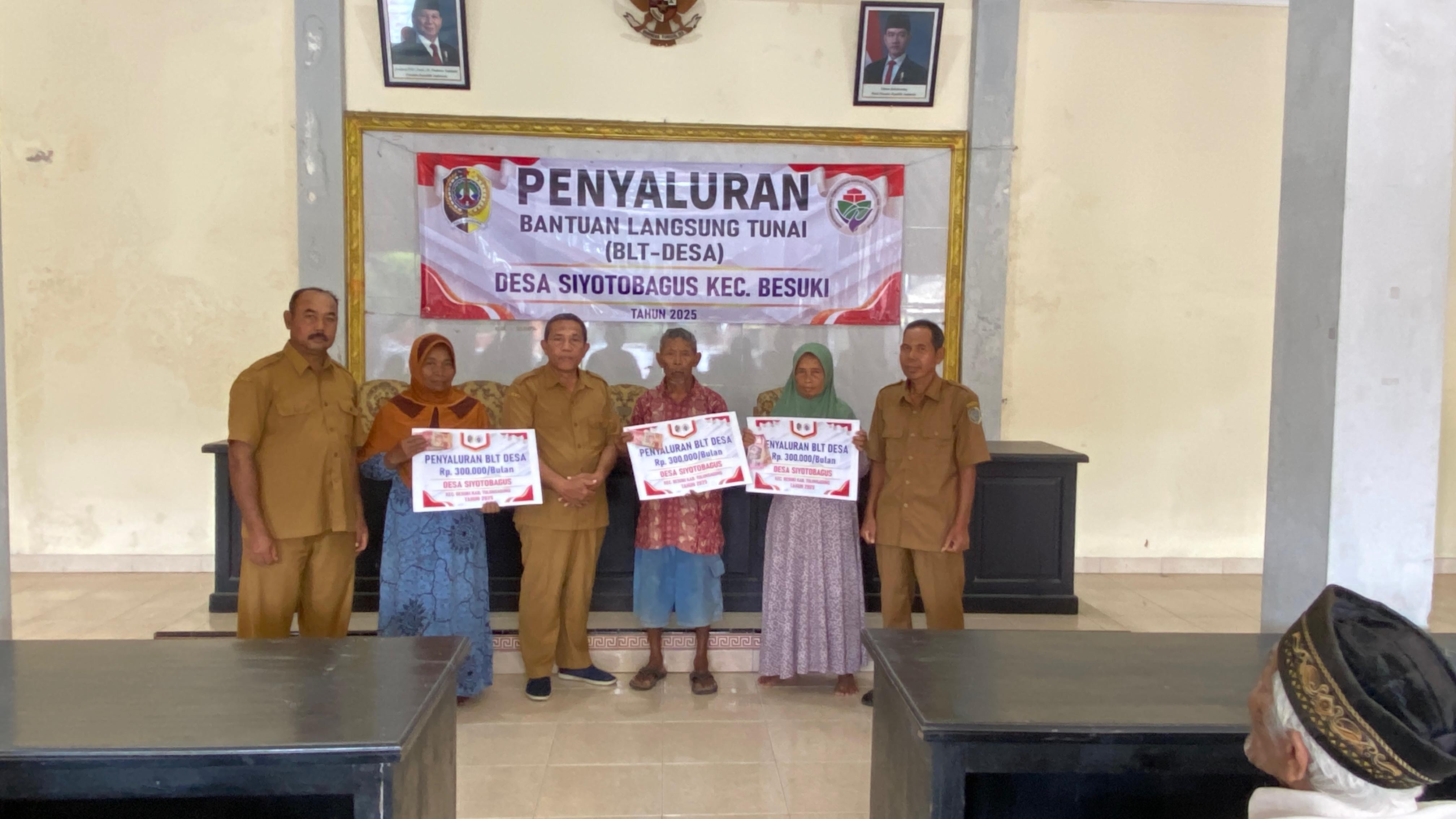 PENYALURAN BLT DD TAHUN 2025