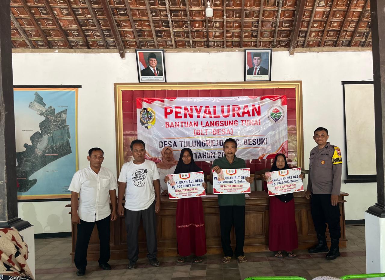 PENYALURAN BLT DD TAHAP IV DESA TULUNGREJO