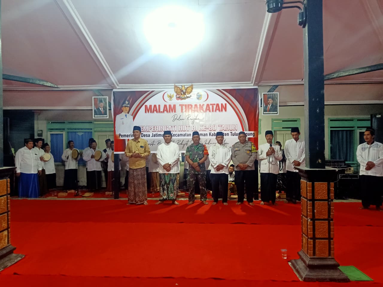 Malam Tirakatan 17 Agustus 2025 HUT RI 80 DESA JATIMULYO
