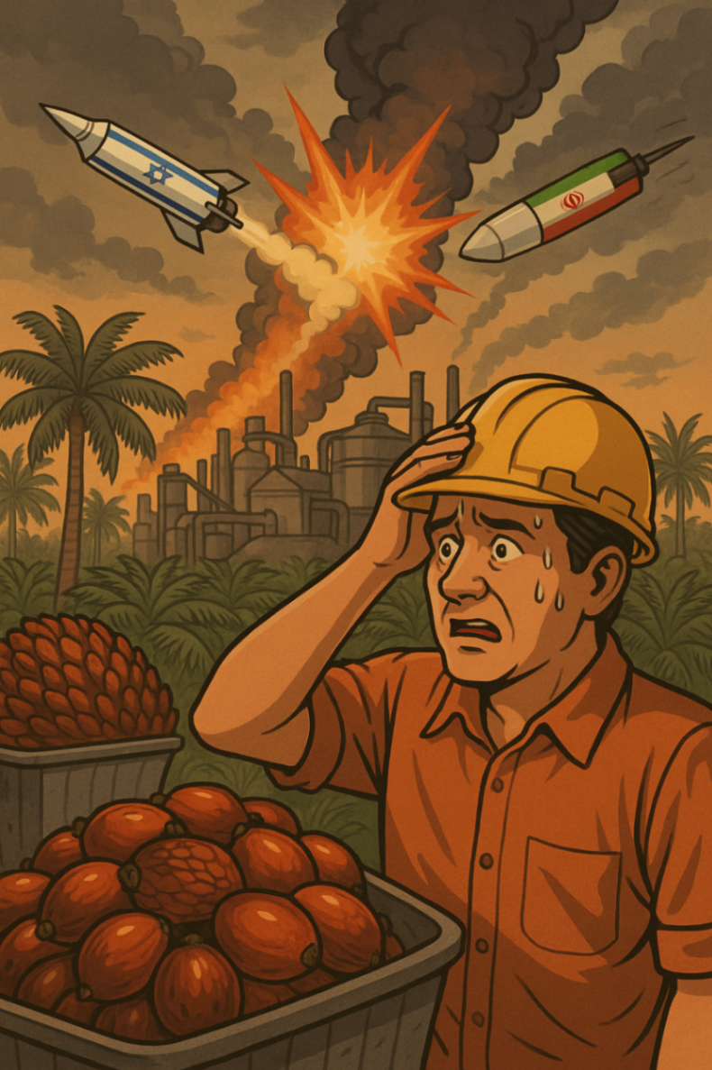 Perang Israel-Iran Memanas, Sektor Perkebunan Sawit Indonesia Penuh Ketidakpastian