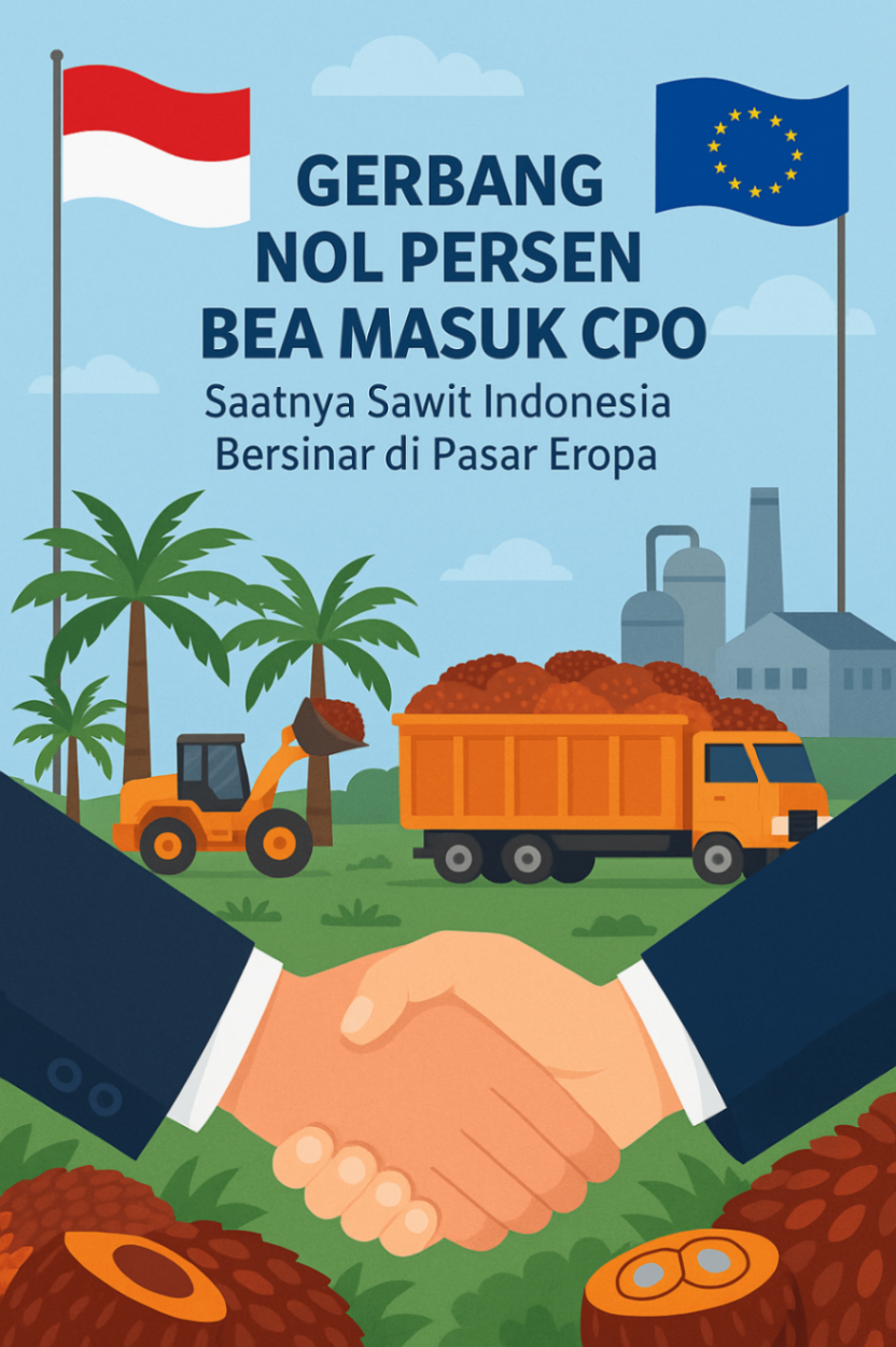 Gerbang Nol Persen Bea Masuk CPO: Saatnya Sawit Indonesia Bersinar di Pasar Eropa
