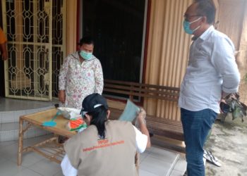 KPU Sumut Pantau PPDP Lakukan Coklit di Siantar