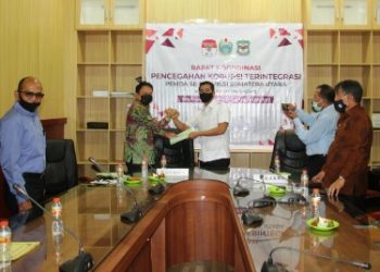 Walikota Siantar Rapat Koordinasi Bersama Ketua KPK