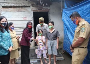 Syahputri Hefriansyah “Gebrak Masker” dan Bagikan CSR BRI