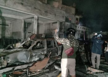 2 Mobil Gosong, Kerugian Kebakaran Gudang Gas di Siantar Ditaksir Rp 1,5 M