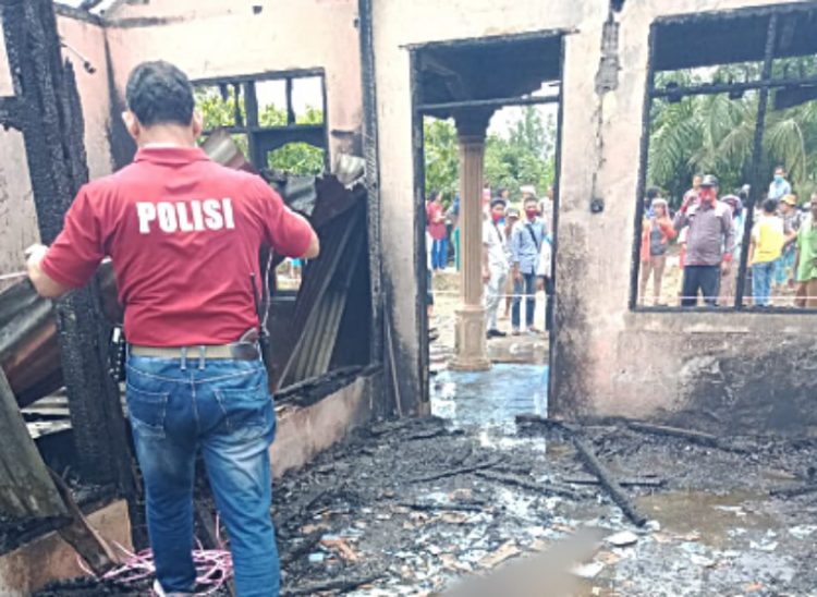 Kebakaran di Simalungun, Nenek Lumpuh Berusia 96 Tahun Meninggal