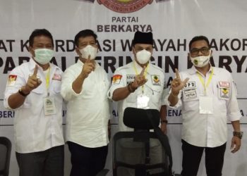 Calon Bupati Simalungun, Radiapoh Hadiri Rakorwil Partai Berkarya Sumut