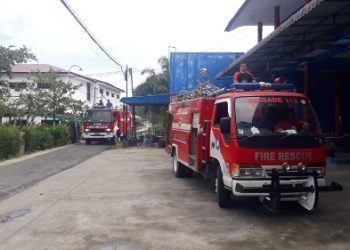 Damkar Pemko Siantar dan Wartawan Menjadi Korban Hoaks Kebakaran