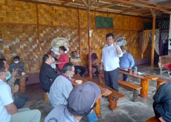 Hari Kedua di Purba, RHS Tegaskan Perbaiki Infrastruktur dan Distribusi Pupuk Subsidi