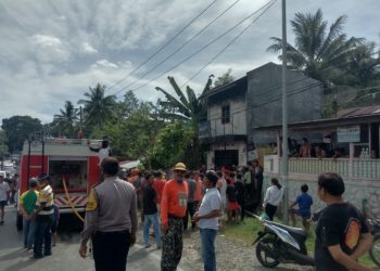 Kebakaran di Depan Pool Bus ALS Siantar, 2 Korban Meninggal