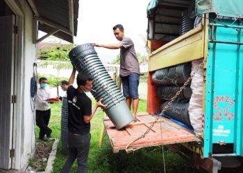 Logistik Pilkada Siantar Mulai Berdatangan, Utamanya APD di TPS