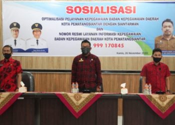 BKD Siantar Miliki Aplikasi Siantarman untuk Sistem Pelayanan Kepegawaian