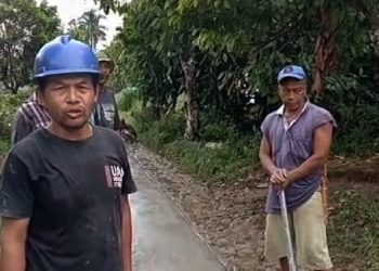 Jalan Terbangun, Doa dan Harapan Warga Hatonduhan Mengalir Buat RHS