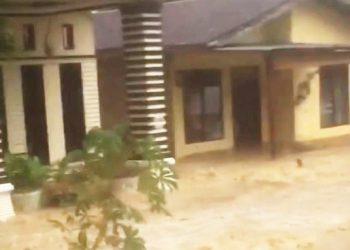 Lebih dari 100 Rumah di Purba Sari, Simalungun Terendam Banjir
