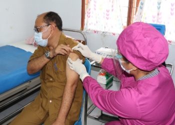 Simulasi di Siantar, Ini Tahapan Sebelum dan Sesudah Divaksin Sinovac