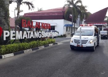 Sebelum Dimakamkan, Jenazah Asner Silalahi Diarak Keliling Inti Kota Siantar