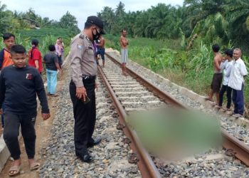Kakek 65 Tahun Bermarga Sitorus Diduga Tewas Dilindas Kereta Api