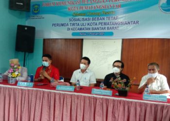 Perum Tirta Uli Terus Sosialisasikan Beban Tetap ke Publik, Kali Ini di Siantar Barat
