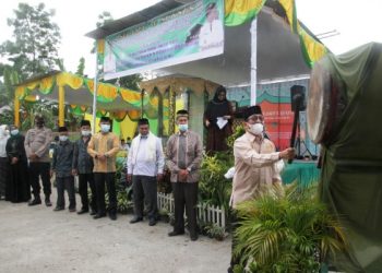 Pembukaan MTQ Tingkat Kecamatan Siantar Martoba Ditandai Pemukulan Beduk