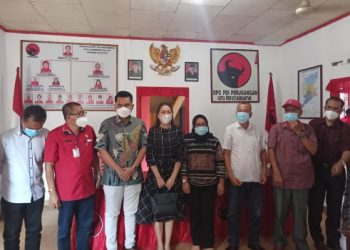 Sondi, Anak Almarhum Asner Silalahi Mendaftar Calon Wakil Walikota ke PDIP