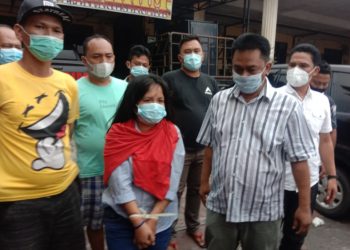 Tersangka Pembunuh Istri Mantan Sekda Siantar Dibekuk di Carefour Medan