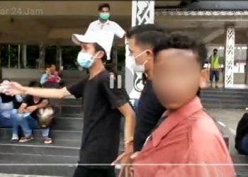 Puluhan Remaja Bentrok di Lapangan Adam Malik Siantar