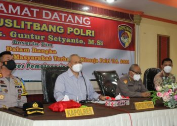 Teliti Kepercayaan Publik Terhadap Polisi, Kapuslitbang Polri Kunjungi Polres Siantar