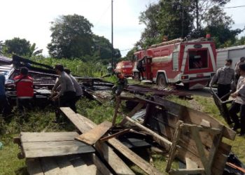 Di Lintongnihuta, Humbahas, Rumah Diduga Dibakar ODGJ