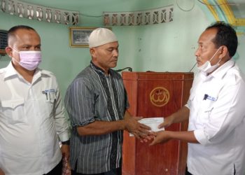 Ramadhan Berbagi, Perumda Tirta Uli Bantu Masjid Amaliyah dan Nurul Ikhwan