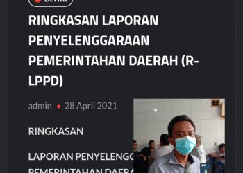 Plt Kadis Kominfo Siantar Bungkam Terkait Telatnya Posting RLPPD di Web