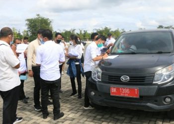 Pemkab Simalungun Periksa Kendaraan Dinas