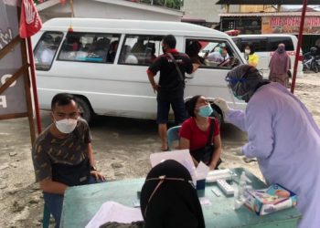 Melintas di Siantar, 6 Warga Pekanbaru dan 4 dari Toba Diswab, Lalu?