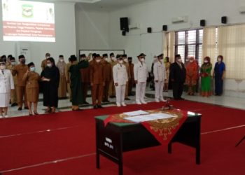 Ini Pejabat Eselon Dua, Tiga dan Empat yang Dilantik Pj Sekda Siantar