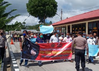 Wartawan Ditembak, Jurnalis Madina, Humbahas, Toba, Samosir dan Taput Bergerak