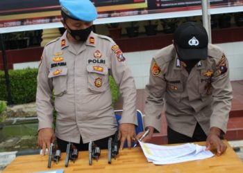 Langkah Antisipatif, Polres Siantar Periksa 27 Senpi, 8 Ditarik