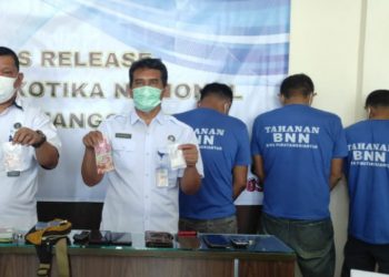 BNN Siantar Ancam Tersangka Bandar Sabu dengan Hukuman Mati